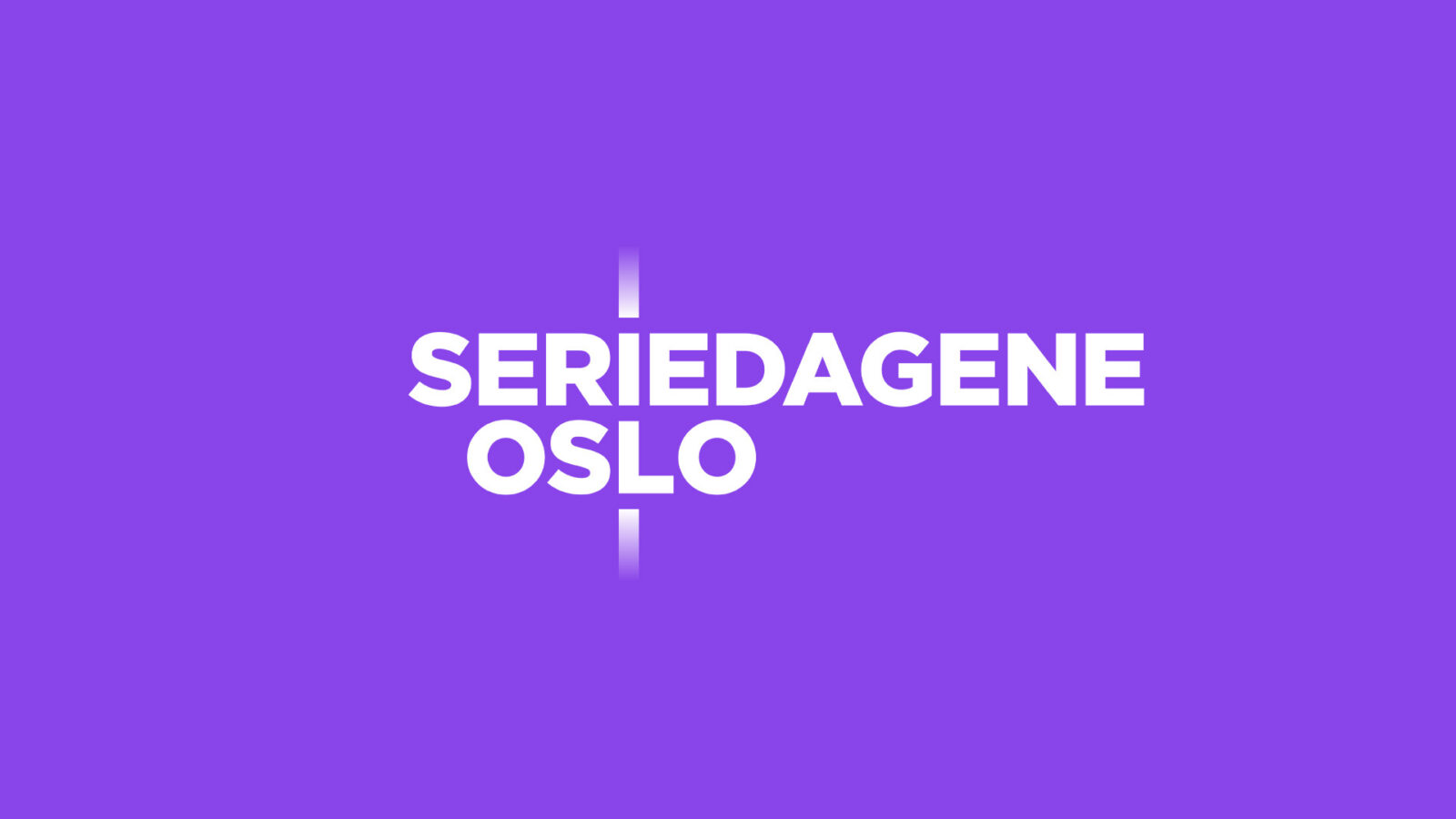 Seriedagene Forside bilde